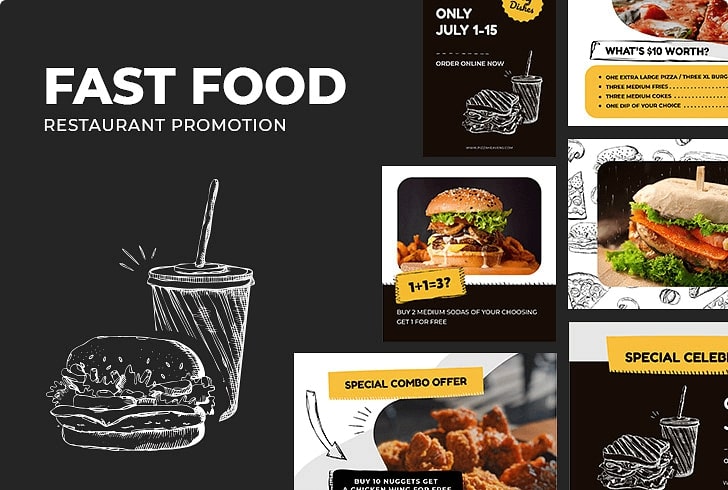 Fast Food Restaurant Promotion