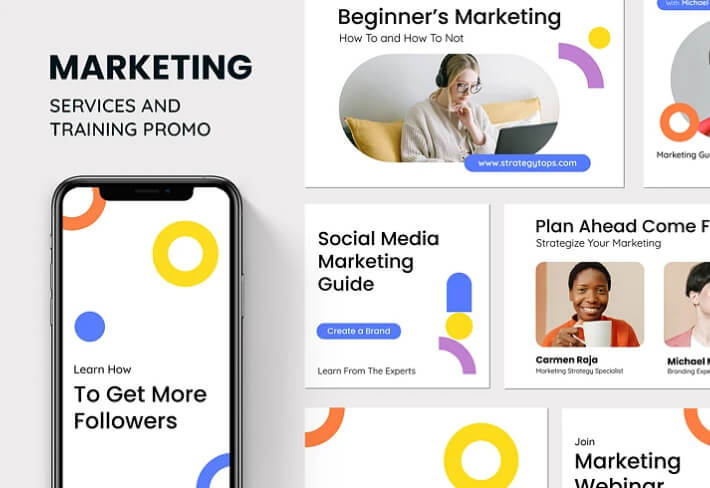 Marketing Services and Training Promo