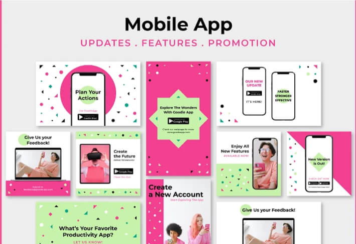 Mobile App Promo Visuals