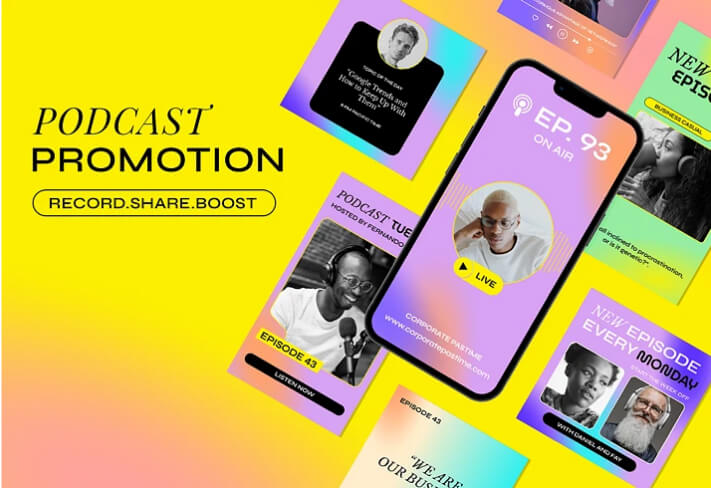 Podcast Promotion Pack