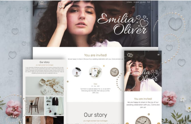 Minimalist Wedding Invitation