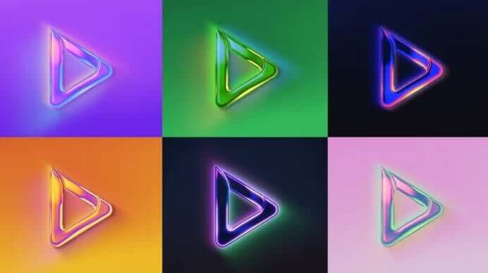 Shiny Chrome Logo Reveal