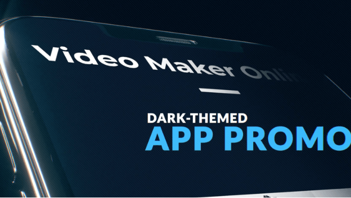 Dark Themed App Promo