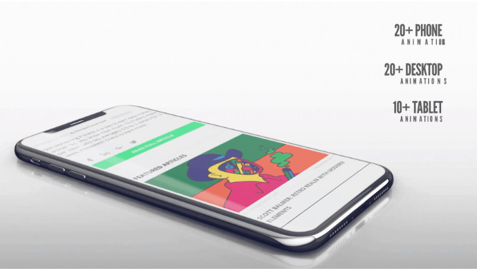 Realistic Website and Mobile Promo