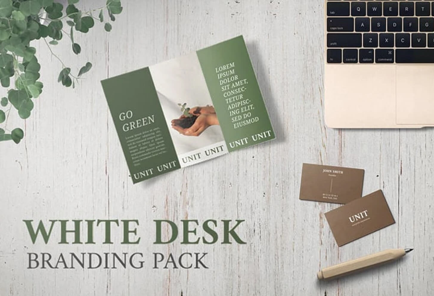 White Desk Branding Pack - thumbnail image