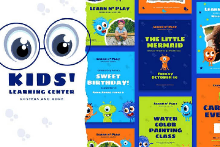 Kids’ Learning Center Printables