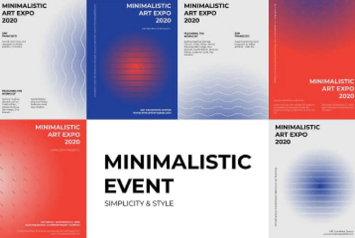 Minimalistic Event Promo Set