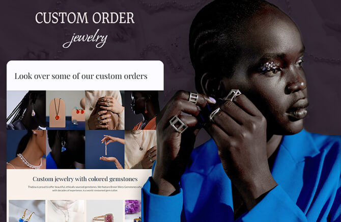 Custom Order Jewelry