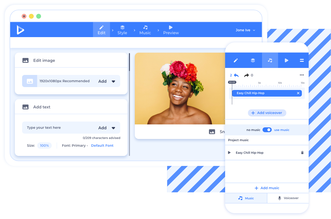 customizable templates set
