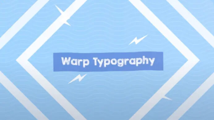 Warp Typography