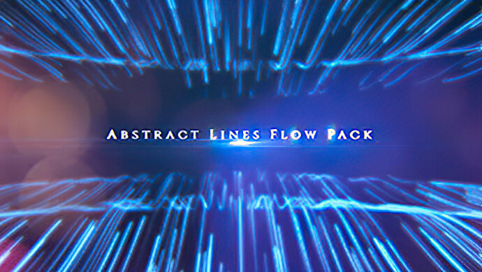 Abstract Lines Flow Pack