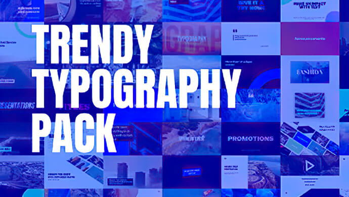 Trendy Typography Pack