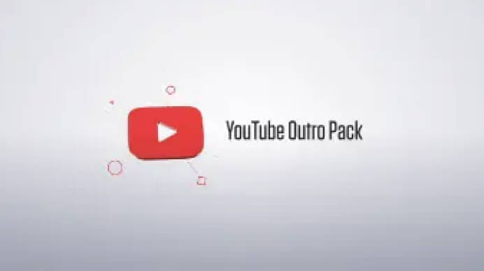 YouTube Outro Pack