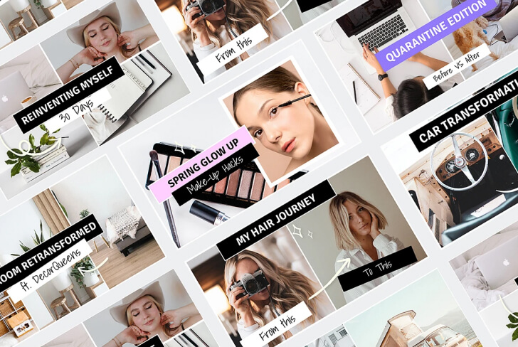 Before/after SMM pack