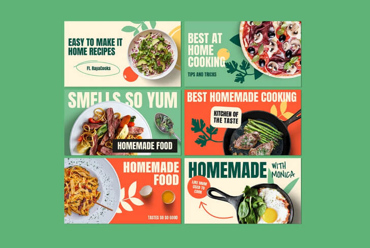 Cooking channel social media kit