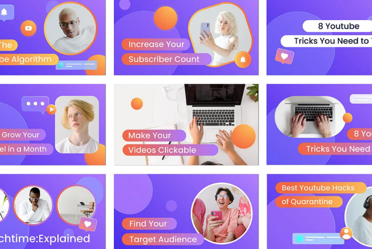 YouTube hack design set