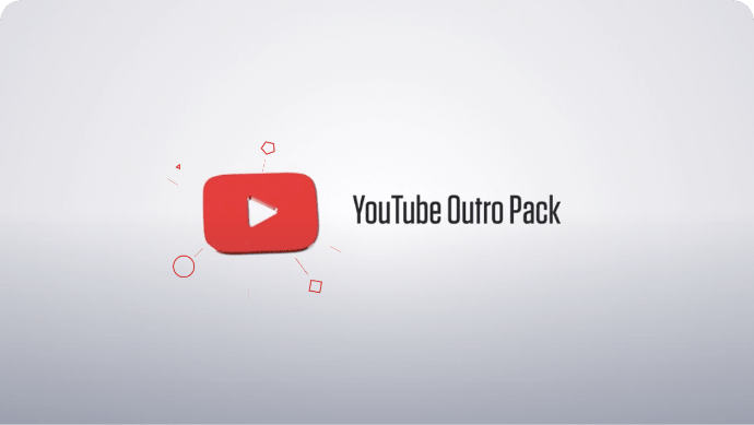 YouTube Outro Template